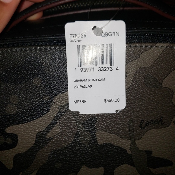 Coach backpack - Picture 2 of 2